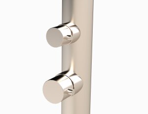 Ideal Eichenwald Kalt- & Warmwasser Gartendusche Norderney