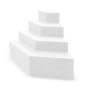 Schwimmbadreppe TrendStone Ecktreppe Smaragd 118 x 118 cm...