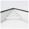 TrendStone Ecktreppe Oblique 169 x 169 cm | H 128 cm 4-stufig für Beckentiefe 150 cm | Polystyrol | Kunststoffbeschichtung