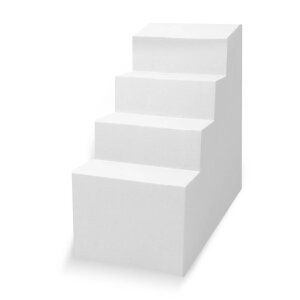 Schwimmbadtreppe TrendStone Ecktreppe Variofit 118 x 78...