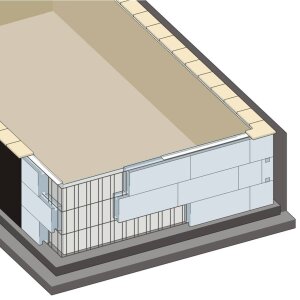 TrendStone Styroporpool Schwimmbecken Komplettpaket inkl. Pooltechnik 700 x 350 x 150 cm in verschiedenen Ausführungen