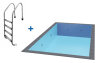 TrendStone Styroporpool Schwimmbecken Komplettpaket inkl. Pooltechnik 800 x 400 x 150 cm in verschiedenen Ausführungen