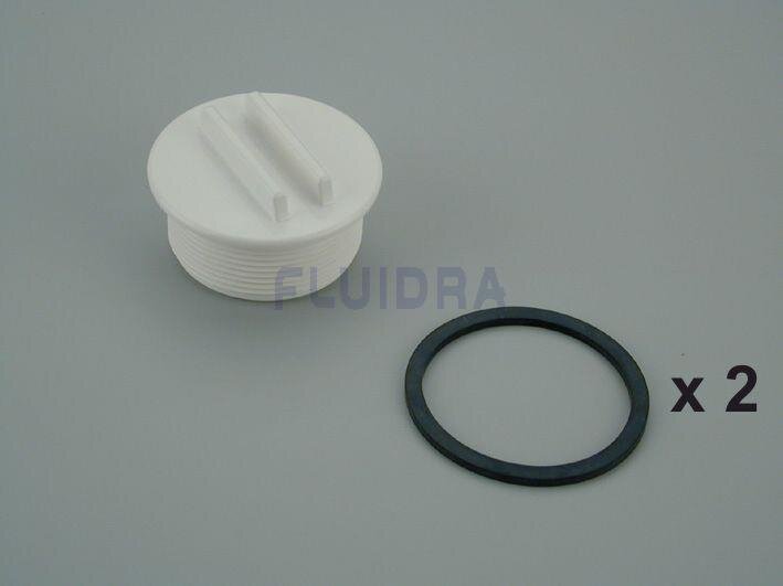 Fluidra Astralpool Skimmer 17.5 Blindstopfen und O-Ring