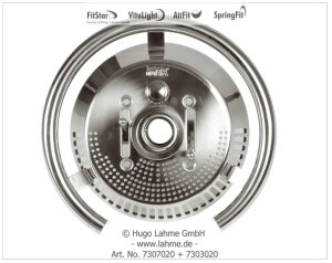 Fitstar Anschlußarmatur Taifun rund mit...