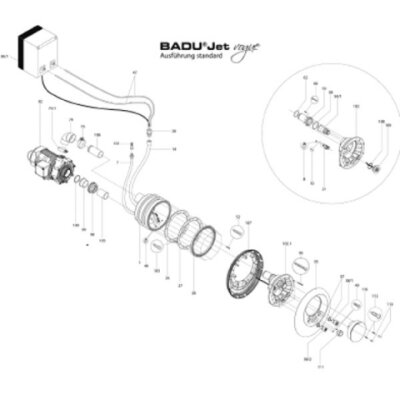 BADU Jet Vogue Schaltkasten 400 V für LED