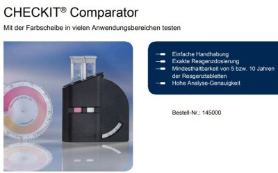 Lovibond CHECKIT®Comparator mit Standardoptik