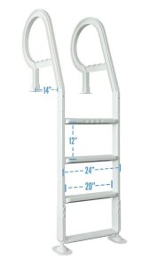 Interline Kunststoff Einstiegsleiter 120/132 cm