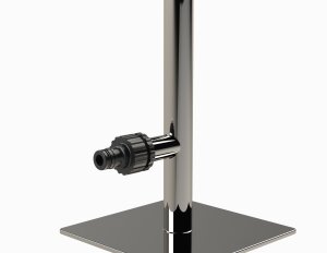 Ideal Eichenwald Gartendusche Pacific Edelstahl Modell 70