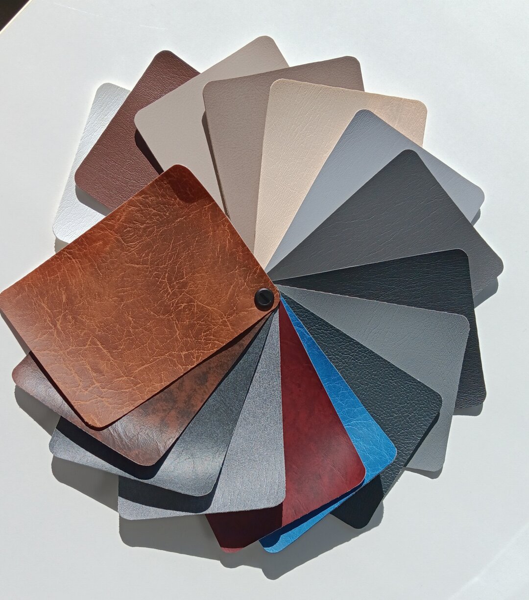 Schwimmbadbau24 Handmuster für Whirlpool Spa Themro Cover Abdeckung