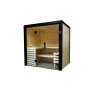 Sentiotec Massiv Holz Sauna Family Large aus Fichte