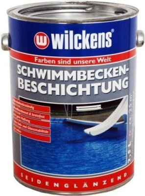 Poolfarbe Wilckens Schwimmbecken-Beschichtung Poolblau
