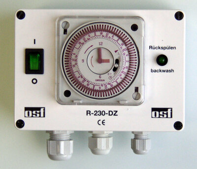 OSF Rückspülsteuerung R-230-DZ für Stangenventile (Zeit- und Druckabhängiges Rückspülen)
