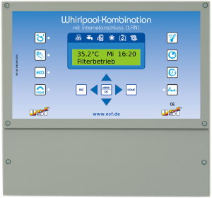 OSF Whirlpoolkombination Steuerung für Filter und...