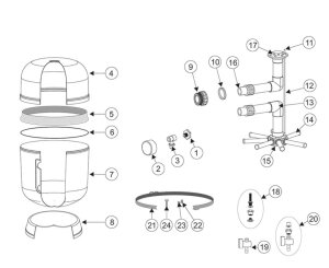 Astral Bilbao Classic Entlüftungsrohr Teil 12