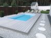GFK Fertigpool Delfino 500 Komplettset (5 x 3 x 1,45 m) - mit Technik & Montage