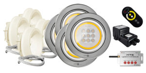 MTS Schwimmbadscheinwerfer Komplettset LogiLED inkl....