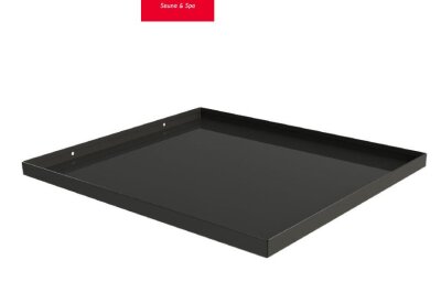 Harvia Tropfschale 385x435 Boden schwarz