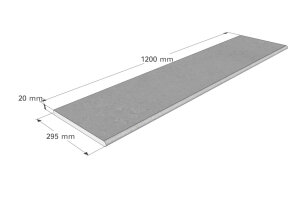 Beckenrandstein Naturstein Keramik Feinsteinzeug 20 mm Woodstyles Gerade-/Eck-Steine