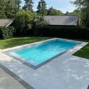 Keramik Beckenrandstein Maranello gerader Stein 60x29,5x2 cm