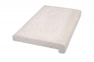 Beckenrandstein Athen Ovales Komplettset Antrazit Black 3,5 x 6,2 m