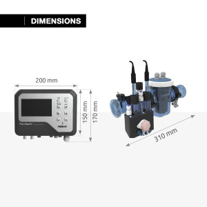 Poolex Aqualyser Salzelektrolyse mit Redoxsonde Flex