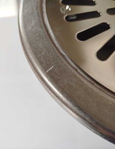 Bodenablauf Ø19 cm für Betonbecken, 2" IG - Edelstahl V4A - B-Ware