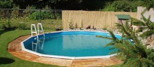 Interline Stahlwandpool Diana Rundbecken oder Ovalbecken mit Komplett-Set