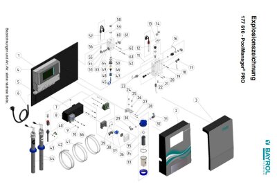 BAYROL Eck-Ventil 1/8" D6 - R 1/8"