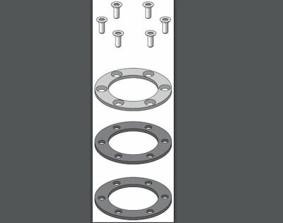 Astral Style Einströmdüse Flanschsatz Edelstahl für Folienbecken