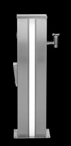 Ideal Eichenwald Mulitfunktionsstele mit LED Beleuchtung