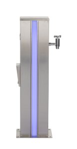 Ideal Eichenwald Mulitfunktionsstele mit LED Beleuchtung