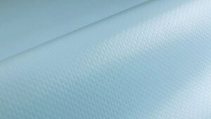 Renolit Alkorplan Schwimmbadfolie Relief 1,8 mm Stärke Zuschnitt 1,65m Breite 1 m Länge Hellblau
