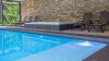 Renolit Alkorplan Schwimmbadfolie Relief 1,8 mm Stärke Zuschnitt 1,65m Breite 1 m Länge Hellblau