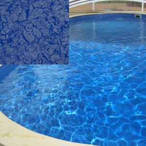 Elbtal Elbe Pool Surface SBGD 160 bedruckt 1,6 mm 1,65m x 25m 41,25 m²  Rolle black peral