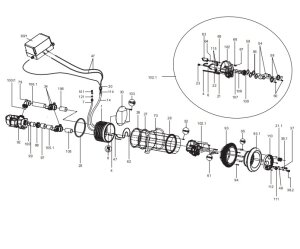 Noppendichtung D 380 mm für BaduJet Primavera Deluxe...