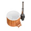 Badefass mit externer Ofenheizung für den Außenbereich Hottub Comfort 195