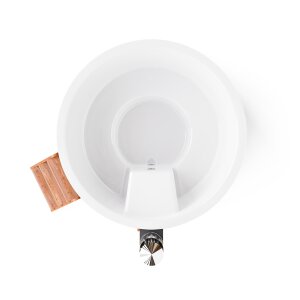 Badefass mit interner Ofenheizug für den Außenbereich Hottub Elite 180