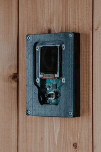 Montagerahmen für das Sauna-Bedienfeld UKU GLAS