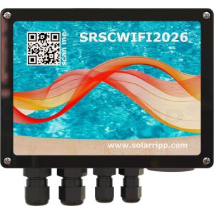 SOLAR-RIPP ® Solarcontroller SRSCWIFI2026 mit...