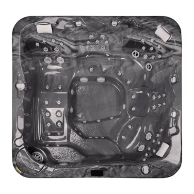 PolarSpa Jakuzzi Whirlpool PS 255-31 Grau 225 x 225 x 88 cm