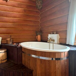 PolarSpa Badefass Komposit Badewanne Balia Standard 68