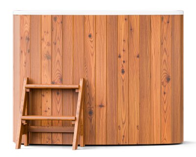 PolarSpa Badefass Komposit Badewanne Balia Standard 79 Double