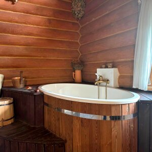 PolarSpa Badefass Komposit Badewanne Balia Standard 79 Double