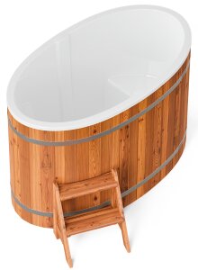 PolarSpa Badefass Komposit Badewanne Balia Standard 98