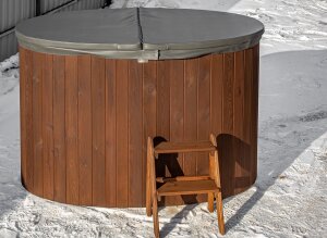 PolarSpa Badefass Komposit Badewanne Balia Standard 98