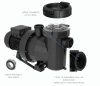Schwimmbadpumpe Victoria Plus Silent 150T 29 m3/h 1,12 kW bei 10 m WS 400 V