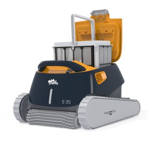 Dolphin E35 Poolroboter mit handlichem Caddy – bis...