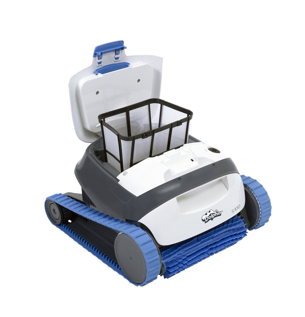 Maytronics Dolphin S100 Poolroboter – Boden & Wand Reinigung für Pools bis 10 m