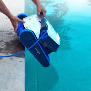Dolphin S200 Poolroboter für Pools bis 12 m | Aktive Bürste & Top-Load Filter