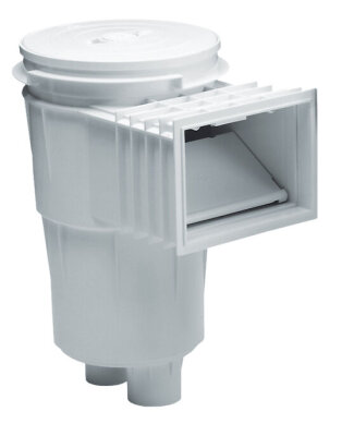 Astral Skimmer 6° geneigt für GfK Becken farbig Skimmer 6° runder Abdeckung anthrazit